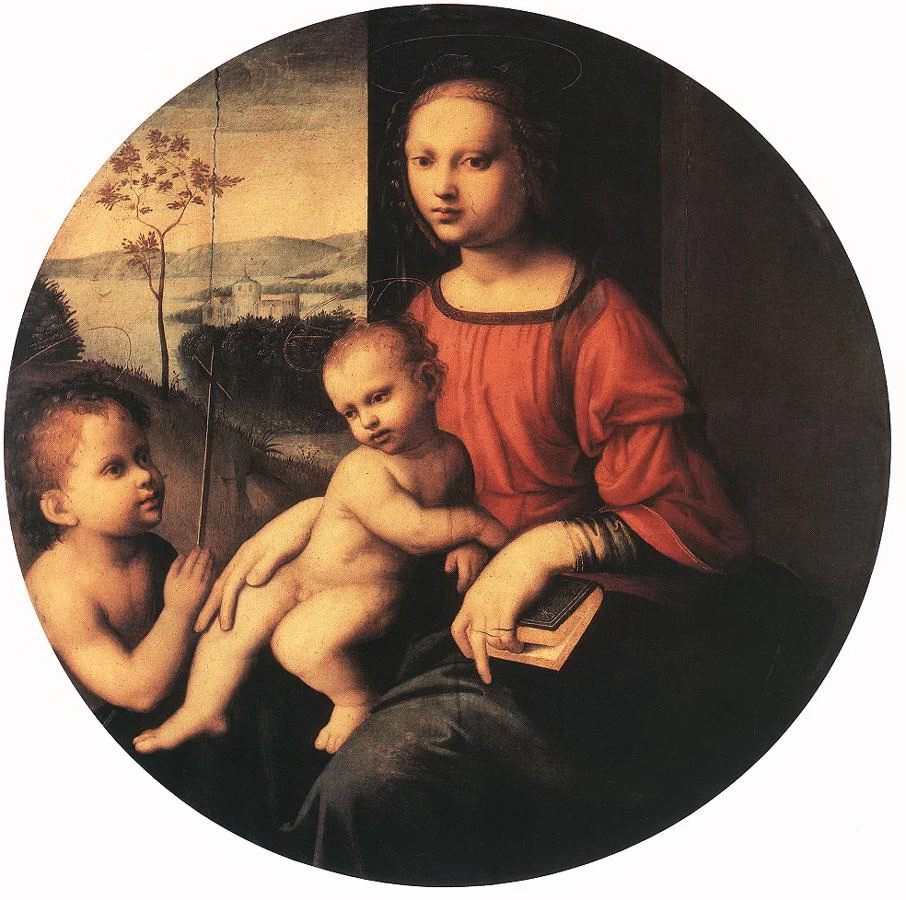 Madonna col Bambino e Giovannino - Szépmûvészeti Múzeum, Budapest